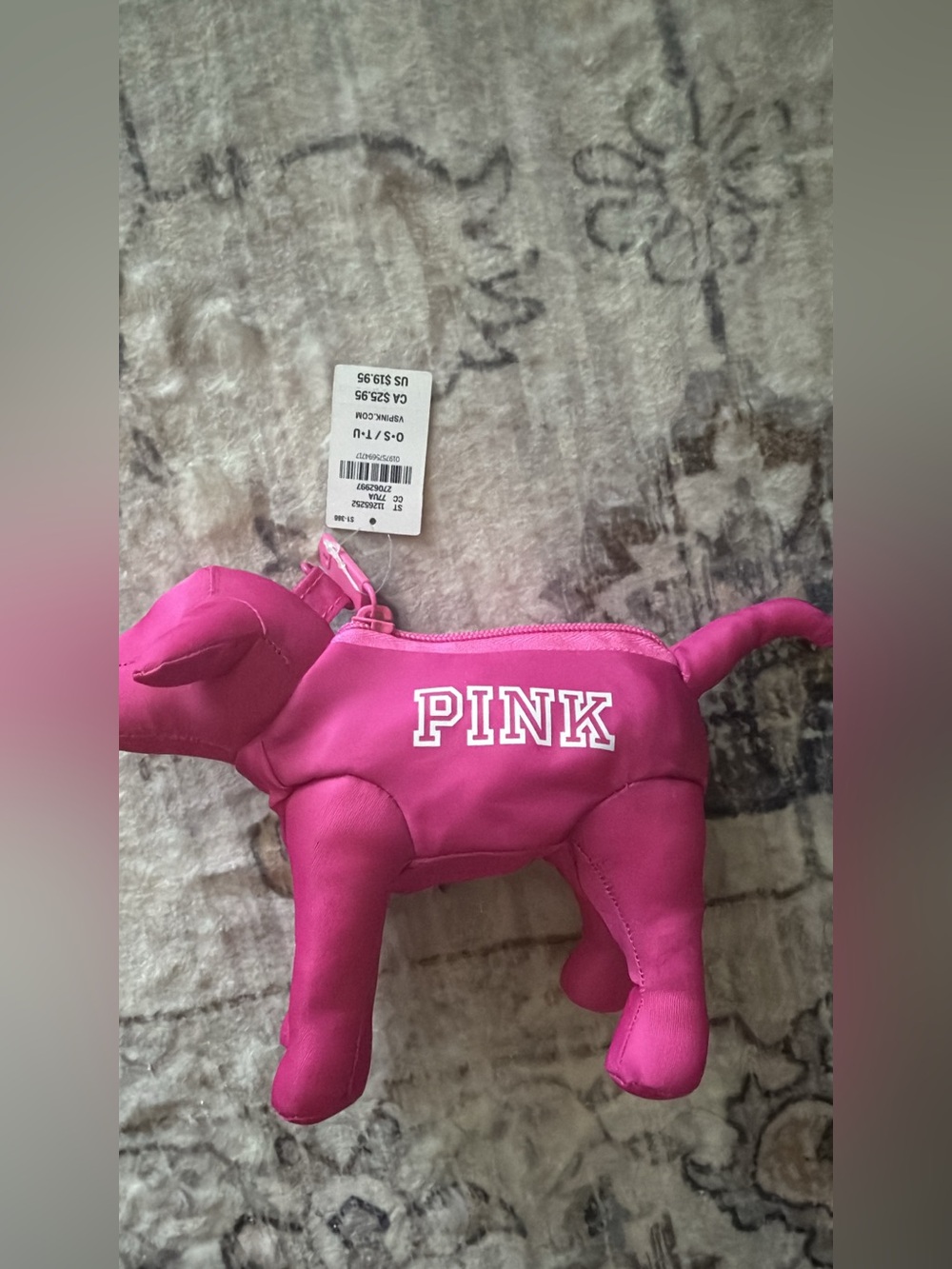 Victorias secret PINK Tote bag and pup
